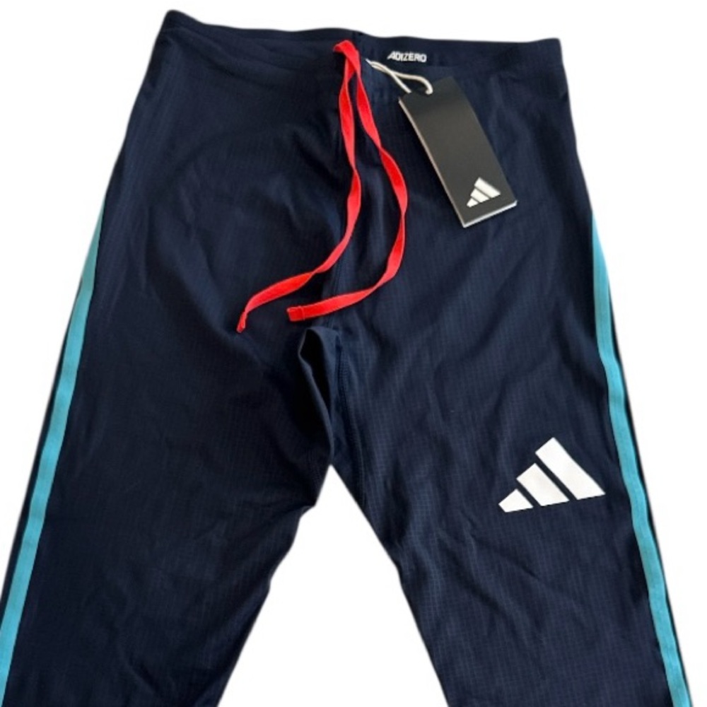 ADIZERO ADIDAS  3/4 Running Carrera Promo Tight Active Legging NWT Small - Picture 11 of 12